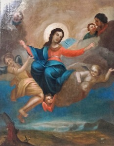 "Assomption de la Vierge" église de Mailhat,                 