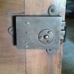 Détail de la serrure