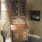Scriban bibliothèque en sapin et chêne, XVIIIe siècle, Languedoc