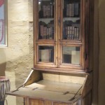 Scriban bibliothèque en sapin et chêne, XVIIIe siècle, Languedoc