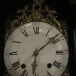 Horloge Régence. détail du mouvement d'origine.